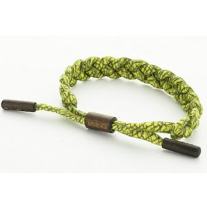 Pulsera Tubelaces Tubeblet Elefante Gris Amarillo Fluor