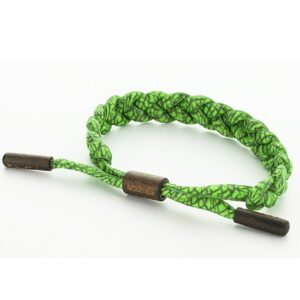 Pulsera Tubelaces Tubeblet Elefante Verde Fluor