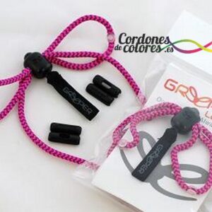 Cordon Redondo Cierre Automatico Purpura Rosa Greeper Hiker Purple Pink 150
