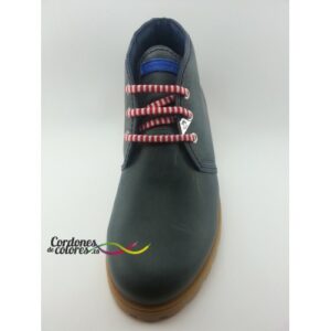 Cordon Ovalado Impreso Rojo Blanco Padded Carnival
