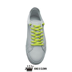 Cordones Elásticos Adaptable Amarillo Fluor