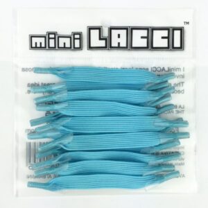 Cordones Elásticos mini LACCI Azul Cielo