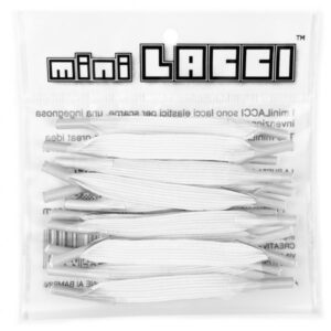 Cordones Elasticos mini LACCI Blanco