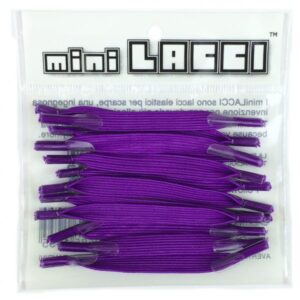 Cordones Elasticos mini LACCI Purpura