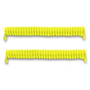Cordones Elásticos Niños Amarillo Fluor Liaflex