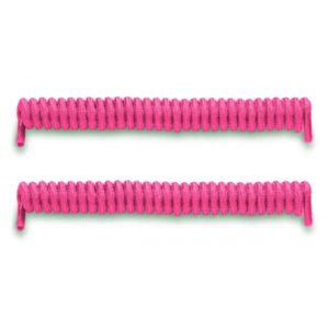 Cordones Elásticos Niños Rosa Fluor Liaflex