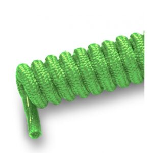 Cordones Elásticos Niños Verde Fluor Liaflex
