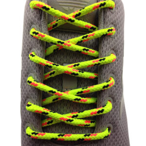Cordones Redondos Sport Amarillo Fluor King and Clown