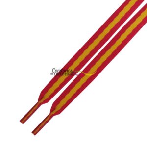 Cordones Planos Bandera España 110cm