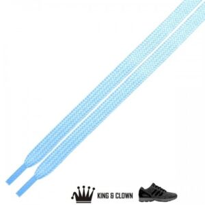 Cordones Planos Sport Azul Cielo 120