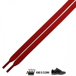 Cordones Planos Sport Granate 120