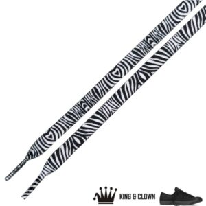 Cordones Estampados Cebra Exclusive