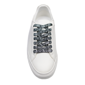 Cordones Estampados Cebra Exclusive