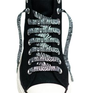 Cordones Estampados Cebra Exclusive