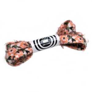 Cordones Planos Estampados Flores Marrón Verde