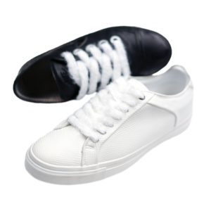 Cordones Pelo Largo Blanco