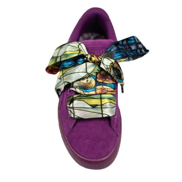 Cordones Planos Estampados Raso Angeles