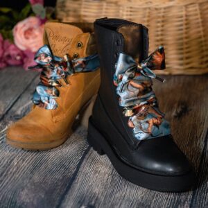 Cordones Planos Estampados Raso Cupido