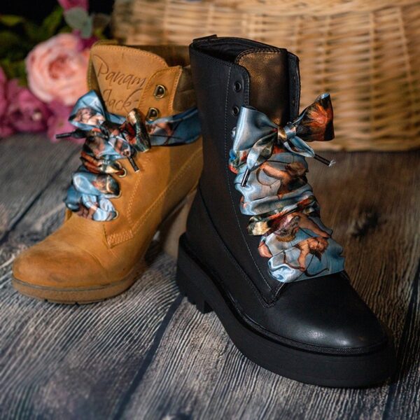 Cordones Planos Estampados Raso Cupido