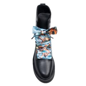 Cordones Planos Estampados Raso Cupido