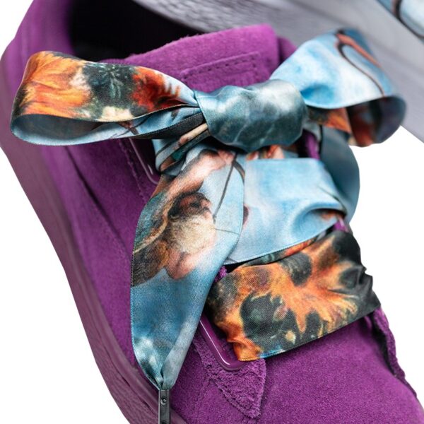Cordones Planos Estampados Raso Cupido