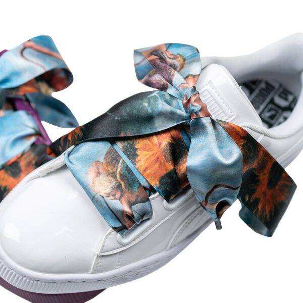 Cordones Planos Estampados Raso Cupido