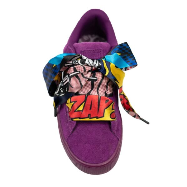 Cordones Planos Estampados Raso Pop