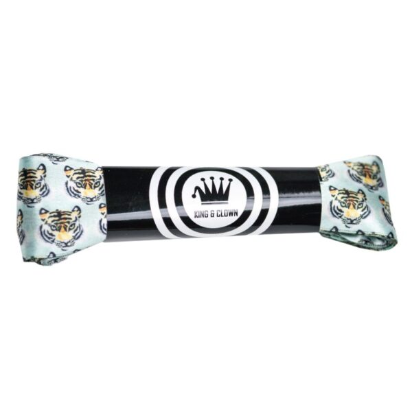 Cordones Planos Estampados Raso Tigres