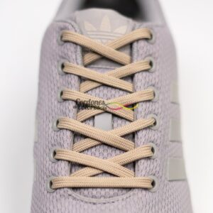 Cordones Planos Sport Beige 120