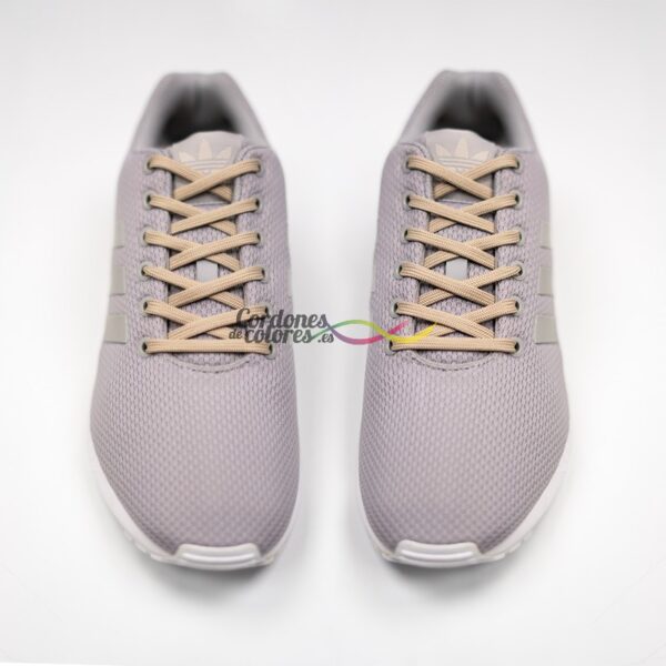 Cordones Planos Sport Beige 120
