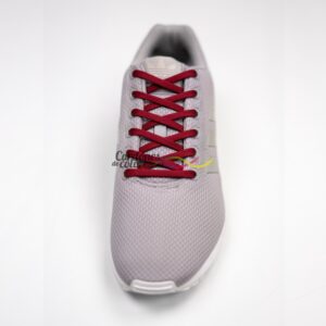 Cordones Planos Sport Granate 120