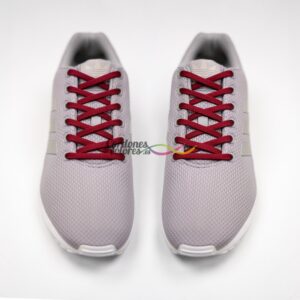 Cordones Planos Sport Granate 120