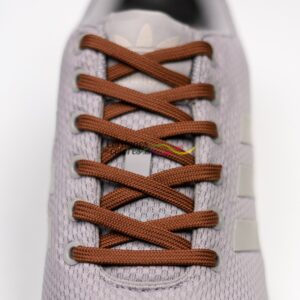 Cordones Planos Sport Marron 120