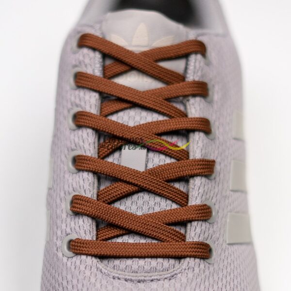 Cordones Planos Sport Marron 120