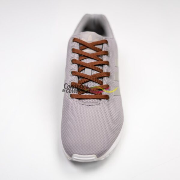 Cordones Planos Sport Marron 120