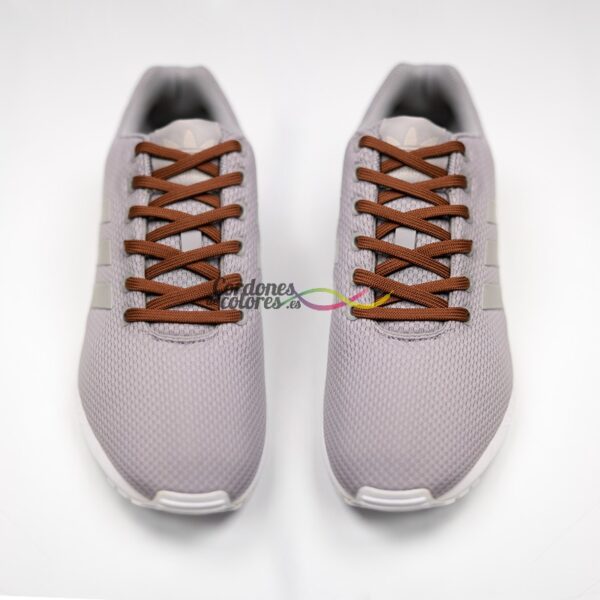 Cordones Planos Sport Marron 120