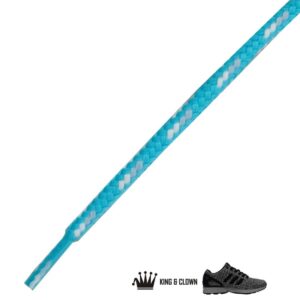 Cordones Redondos Sport Azul Cielo King and Clown