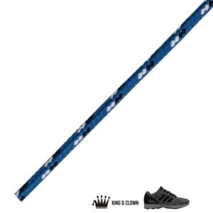 Cordones Redondos Sport Azul Royal King and Clown